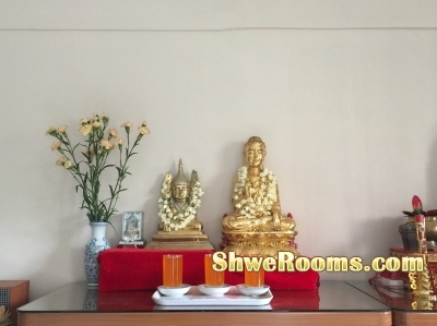 For Man and lady to share in Common Room