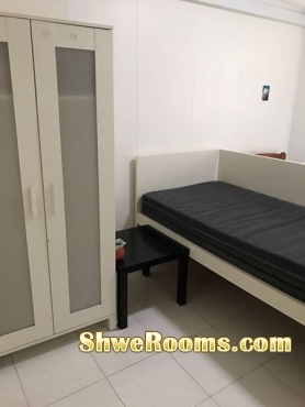 ** 1 male roommate needed for common room with AC @$400 at Sembawang MRT**