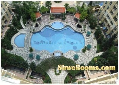 Rivervale Crest Condo Common Room for rent (short term)