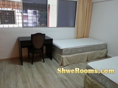 One common room for couple/male/female