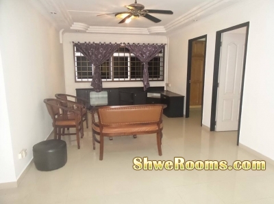 $750 - Serene,nice and spacious room for 1 lady(Kaki Bukit/Eunos) Ph-84817802, 90076620