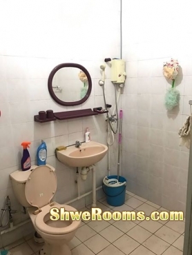 one lady  roommate near lake side mrt