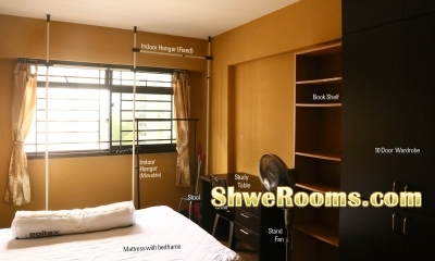 $30/day Single and Common Room at Sembawang