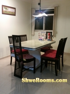 One common room with air-con for Rent near Marsiling Mrt (One person per room)