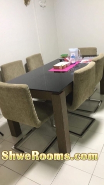 Common room for rent at Simei (Short Term)