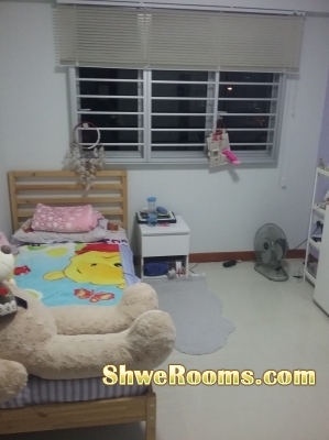 Room for rent for ladies