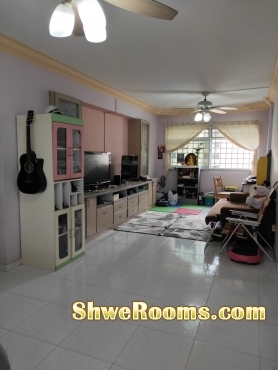 Long/Short term, Master bed room and common room for rent in BLK 770 near Yew Tee MRT