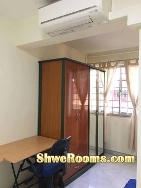[SGD440] 1 lady for Windy and Clean Master Bedroom near CCK MRT