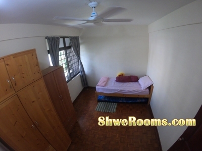 Condo Common Room for only male tenant (5 mins walk to Cashew MRT)
