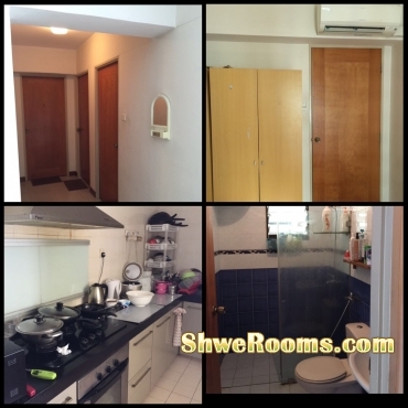 SHORT/LONG TERM 1 MALE TO SHARE ONE COMMON ROOM AT NEAR PIONEER MRT