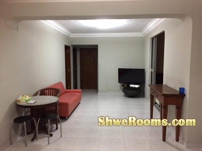 One Lady for S$400 for Common Room(including PUB) to rent near Yew Tee MRT**