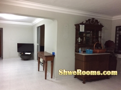 One Lady for S$390 for Air-Con Common Room(including PUB) to rent near Yew Tee MRT**