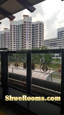 Looking for one or two Females, 2 Rooms Vacant, 2 mins walk to MRT Station