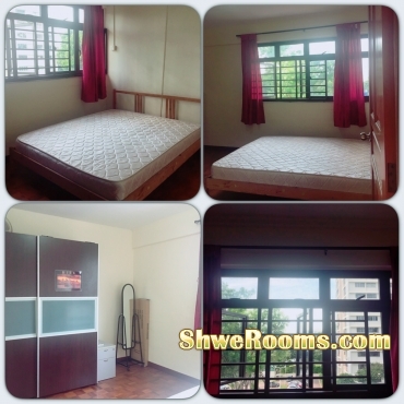 To rent a spacious common room for Single lady 