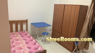 1 common rooms (single stay for spacious room)at choa chu kang 