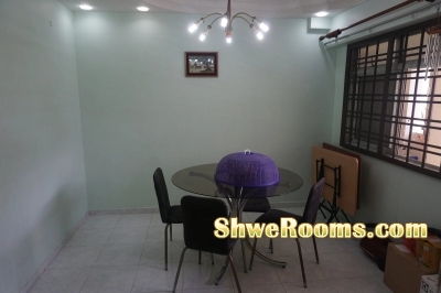 Big common room to rent for females near Lakeside mrt