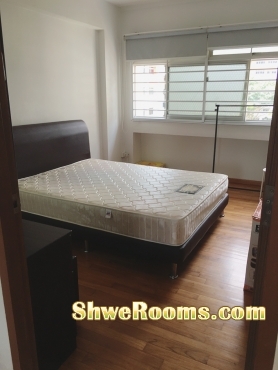 NEAR YEW TEE MRT  ONE COMMON ROOM FOR RENT 1 PX OR 2PAX OR COUPLE