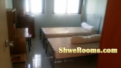 One ladies to share HDB common room 