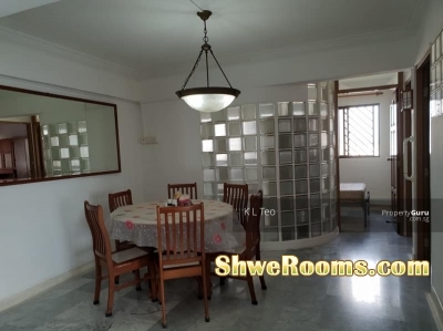 S$350 For Male roommate share 5-minutes Walking distance to Ang Mo Kio MRT