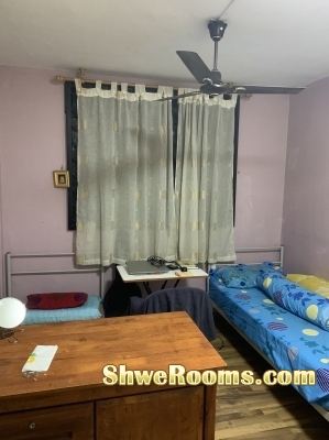 Aircon room for Male available (one common room)