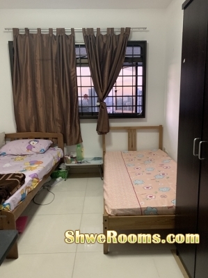 ðŸŒ¿1 Lady Share Common Bedroom Lavender MRT ðŸŒ¿