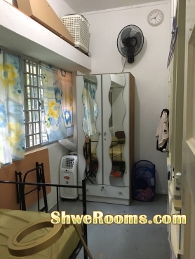 SHORT TERM SINGLE ROOM WITH NEW AIRCON ($500)