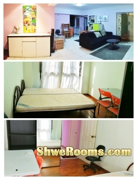One lady (350SGD), Common-room (Admiralty)-beside MRT