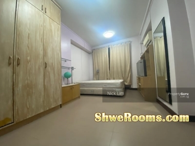 Aircon Room For rent at Tampines 