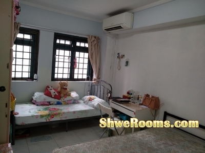 One ladies to share HDB common room 