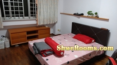 Short term for master bedroom/ long term for single stay