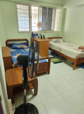 one male for common room