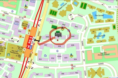 2 mins Yew Tee MRT - Common Room for Couple, Male, Female