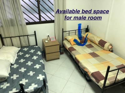 Serangoon / Lorong Chun MRT အနီး ယောက်ျားလေးတနေရာစာနှင့် မိန်းကလေးတနေရာစာ (common တခန်းစီ ) ငှားရန်ရှိပါသည်