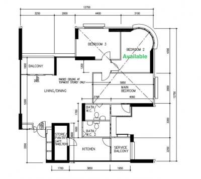 Big common room for Single stay
