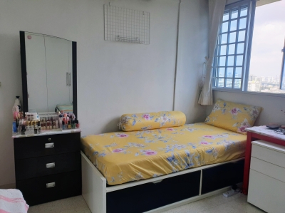One Lady roommate share common room