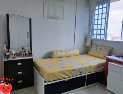 One Lady roommate share common room