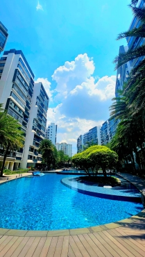 ResortStyleFacilityအပြည့်CondoCommonRoomကို$1400 (PUB, Wifi, Aircon - all inclusive)