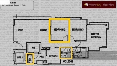 Room available @ Astor Condo near Kembangan MRT