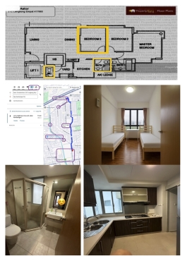 One Male Roommate available @ Astor Condo near Kembangan MRT