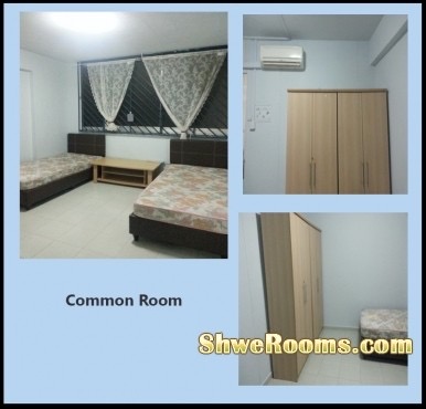 Looking for One Lady roommate to share common room @ Hougang 