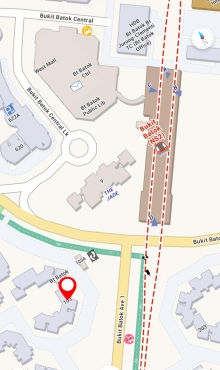 Opposite Bukit Batok MRT: Big Common Room with A/C